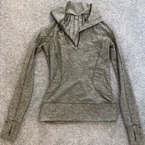 Lululemon pullover in olive green in size 2